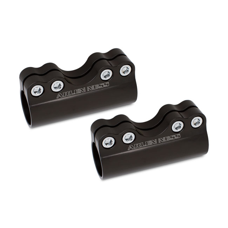 NESS MOLULAR BILLET HANDLEBAR CLAMP BLACK 1" 573482