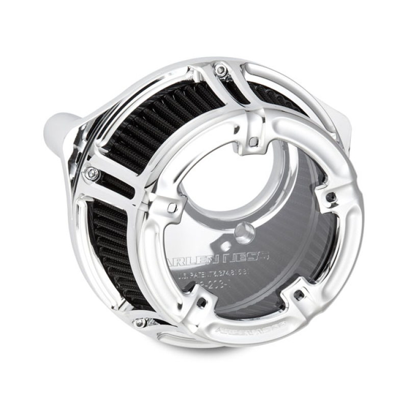 ARLEN NESS, METHOD AIR CLEANER KIT. CHROME CHROME PLATED. FORGED BILLE 573511