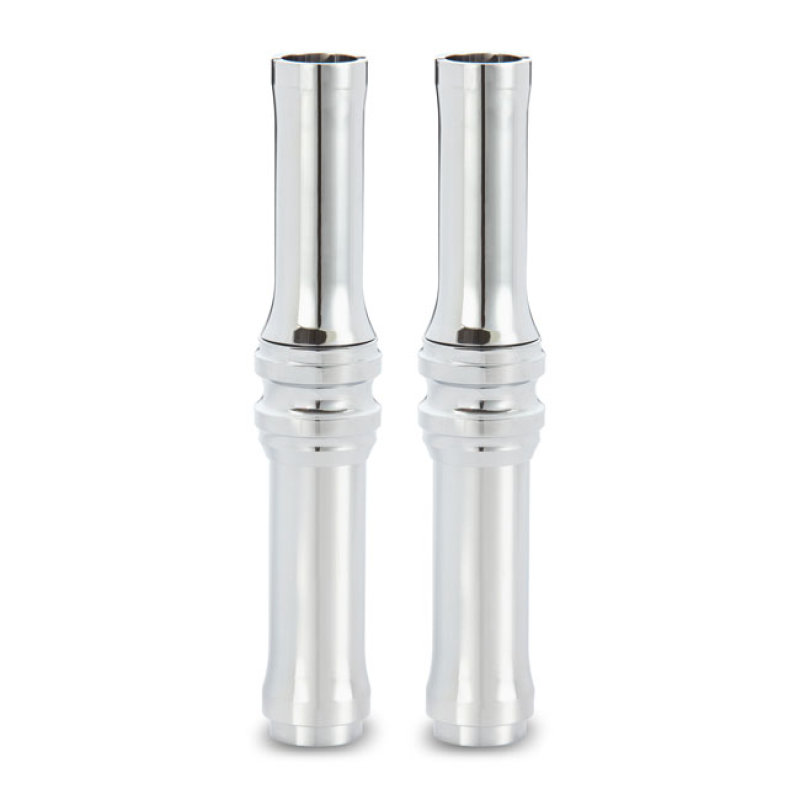 ARLEN NESS, M8 10-GAUGE PUSHROD COVER SET. CHROME CHROME. CNC MACHINED 573558