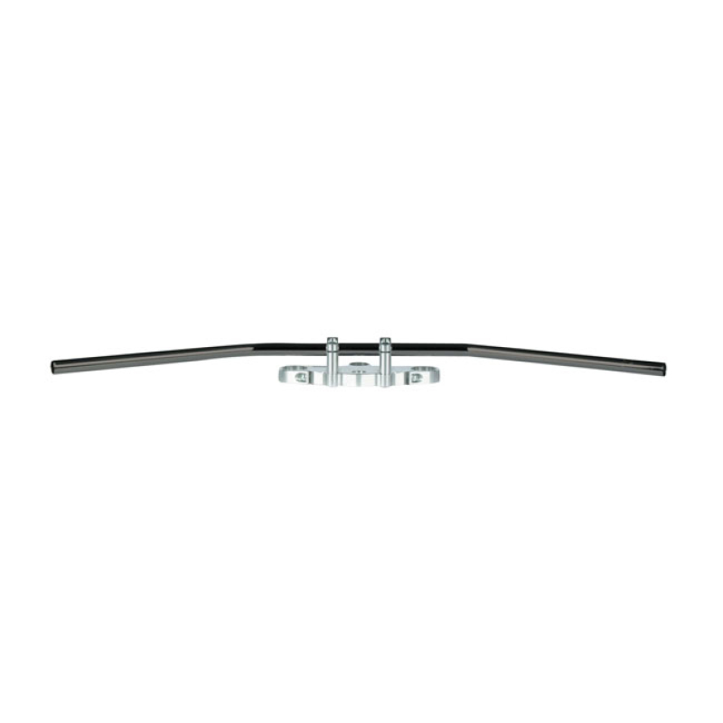 TRW CUSTOM 22MM DRAG BAR LONG BLACK; STEEL HANDLEBAR; ABE APPROVED; AP 574041