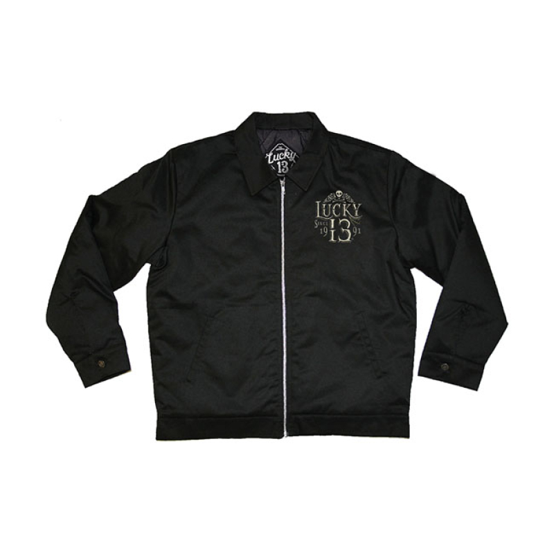 LUCKY 13 DEAD SKULL JACKET BLACK 574192
