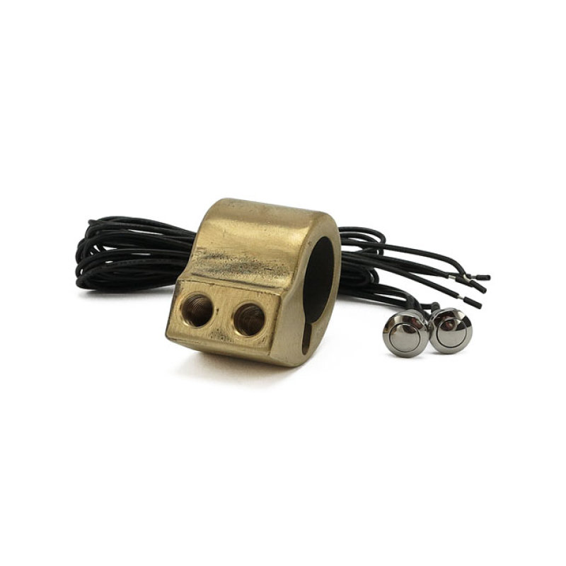 WANNABE CHOPPERS, WANNABUTTON 22MM. BRASS 574515