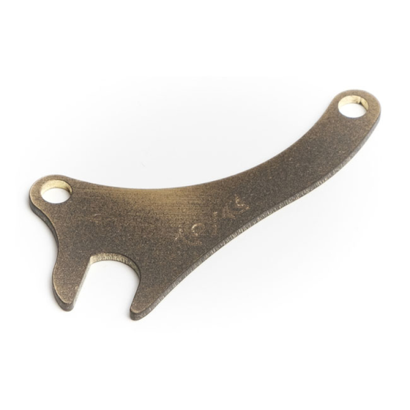 WANNABE CHOPPERS, CHOKE BRACKET CV CARB BRASS UN-POLISHED FINISH; INST 574530