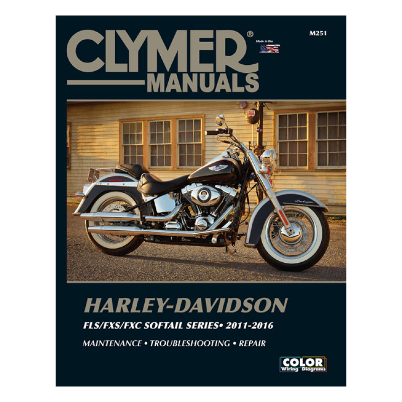 CLYMER SERVICE MANUAL 11-16 SOFTAIL CLYMER HARLEY-DAVIDSON® SERVICE M 574741