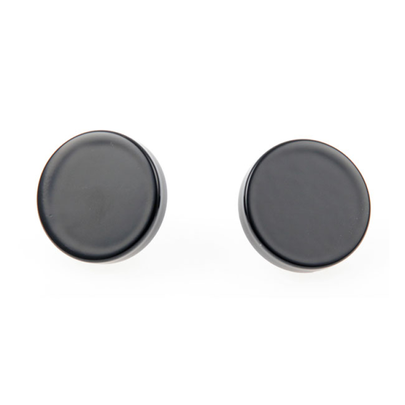 CULT-WERK, FRONT AXLE COVER KIT. GLOSS BLACK MANUFACTURED FROM CNC MAC 575551