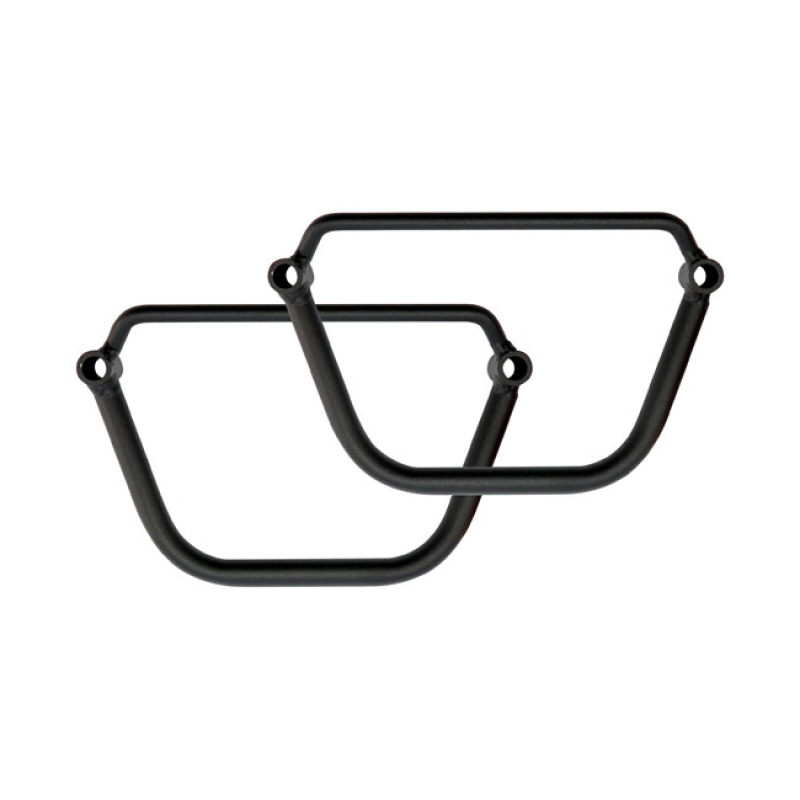 LONGRIDE, SADDLEBAG HOLDER. BLACK MOUNTING BRACKETS FOR LONGRIDE SADDL 575679