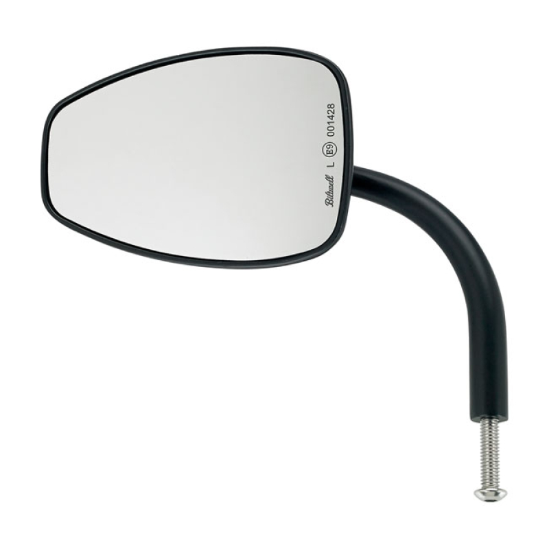 BILTWELL, UTILITY TEARDROP MIRROR BLACK ECE APPR. 576328
