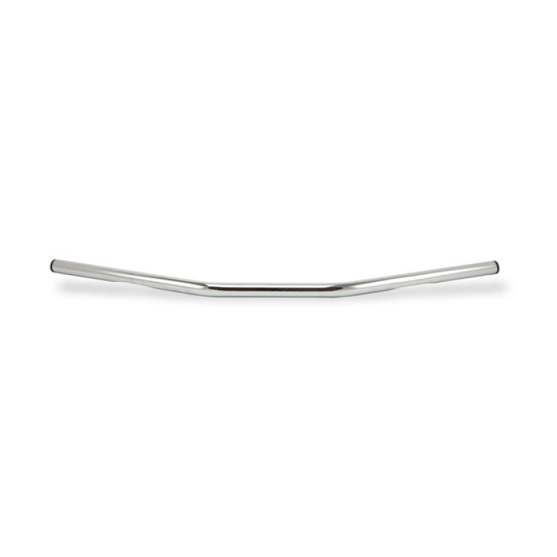 DRAG STYLE WIDE HANDLEBAR 1" CHROME CHROME; STEEL; DIMPLED; THIS COMES 576520