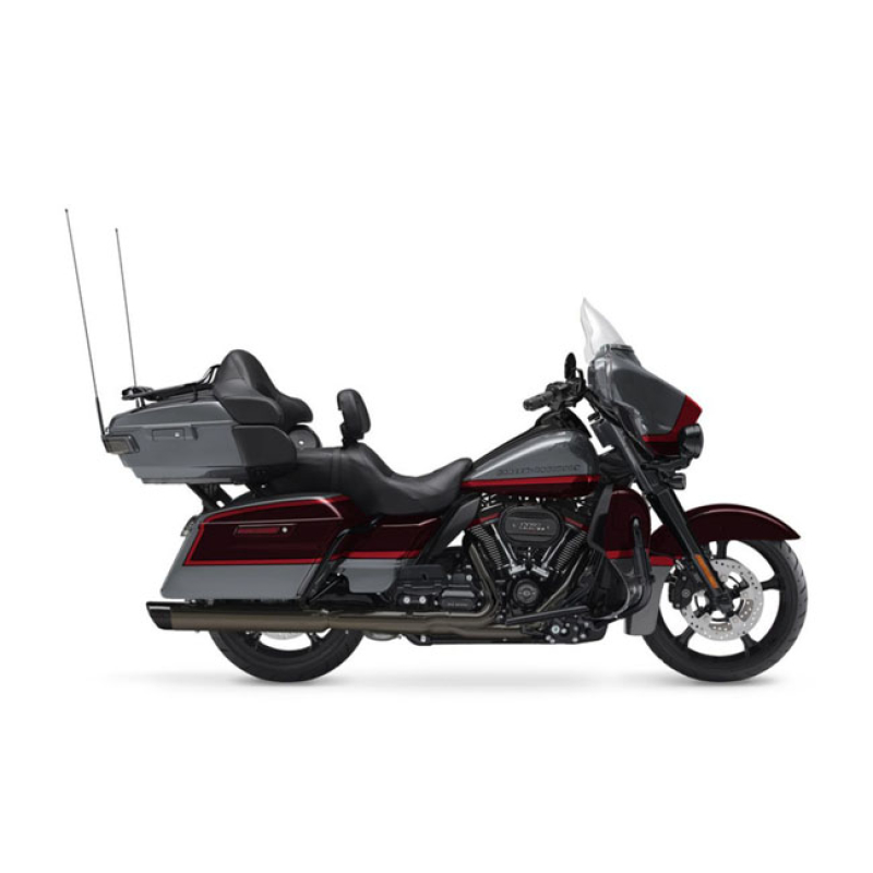 SUPERTRAPP, STOUT CVO 4" SLIP-ON MUFFLER SET. CHROME 576931