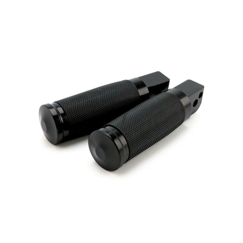 CALIBER PASSENGER FOOTPEGS, BLACK CLASSIC STYLED FOOTPEGS WITH A DURAB 577032
