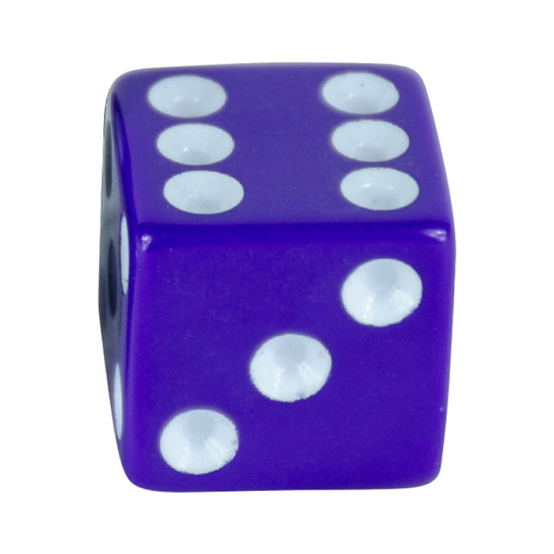 TRIK TOPZ LICENSE PLATE MOUNTS DICE DARK PURPLE LICENSE PLATE MOUNTS F 577478