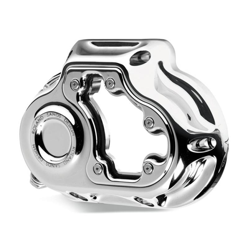 RSD TRANSMISSION END COVER CLARITY, CABLE CLUTCH. CHROME 577707