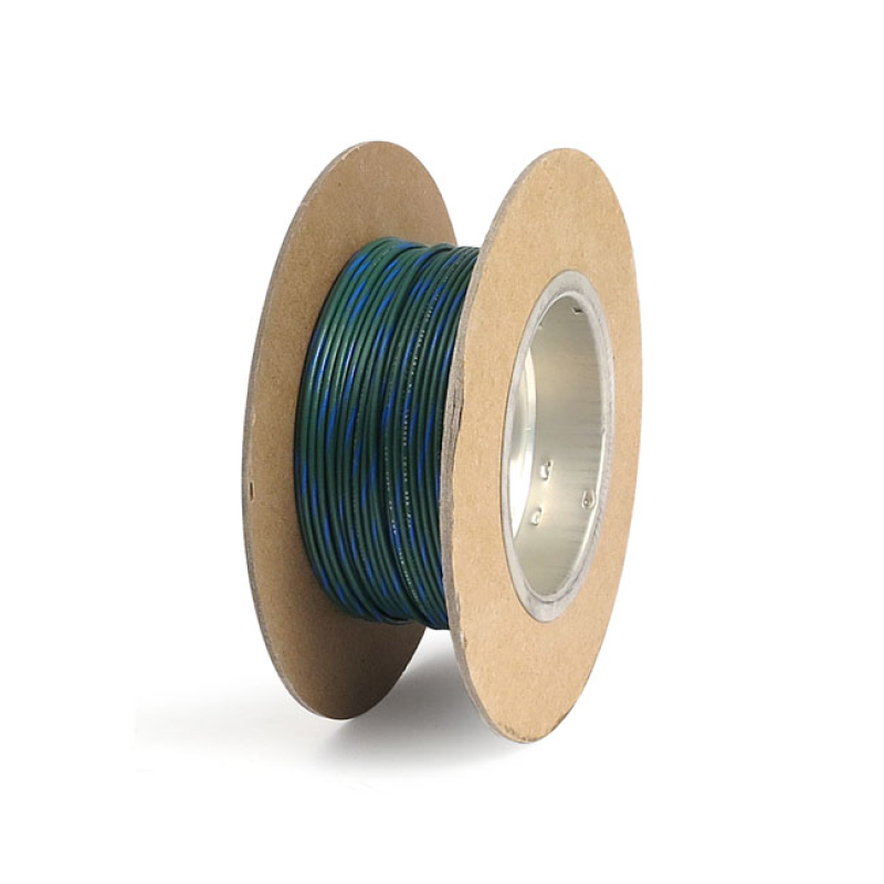 VIHREÄ / SININEN. NAMZ WIRE ON SPOOL, 18 GAUGE 1 M 578334
