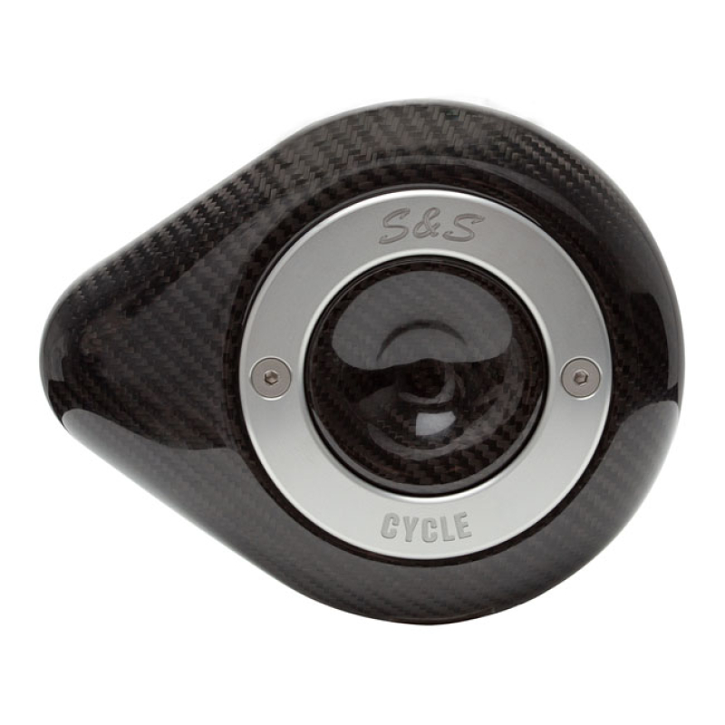 S&S, STEALTH AIR CLEANER COVER. CARBON OPTIONAL AIR CLEANER COVER ONL 580352