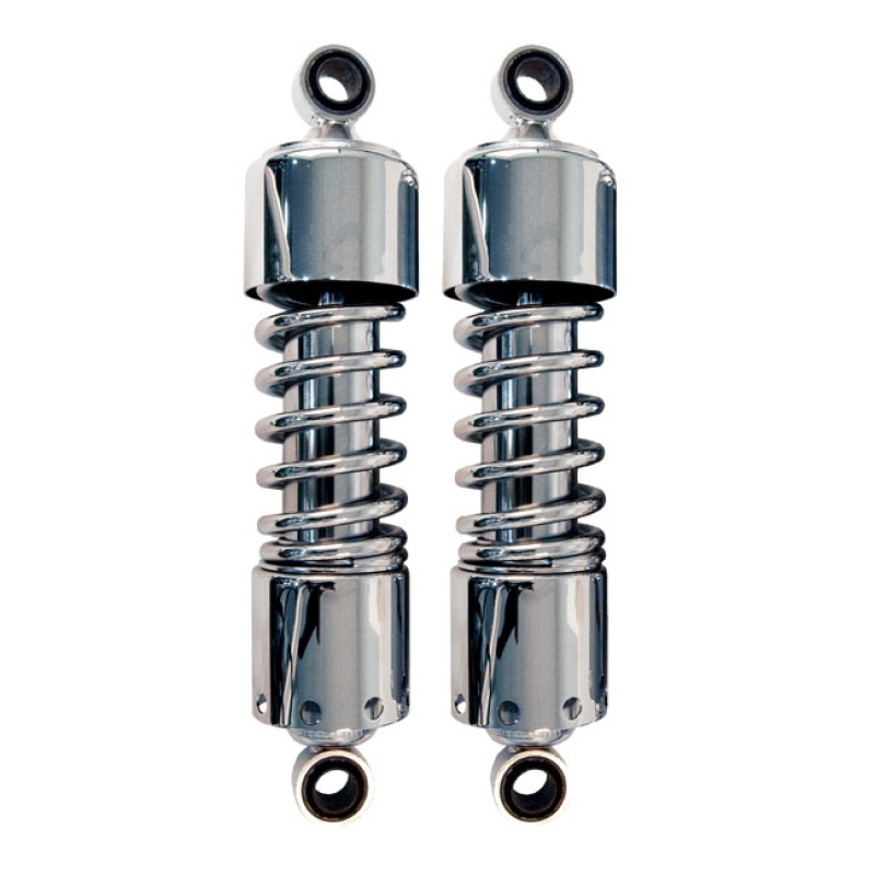 SHOCK ABSORBERS 11", WITHOUT COVER. CHROME CHROME PLATED. CUSTOM SHORT 580542