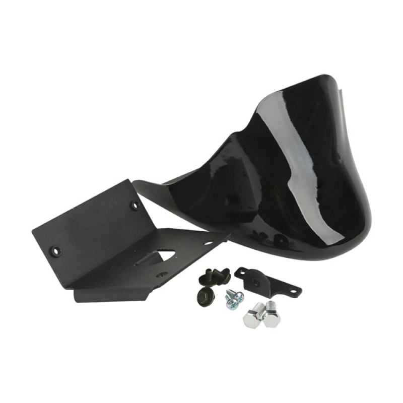 SPORTSTER CHIN SPOILER. BLACK PAINTED FINISH 580696