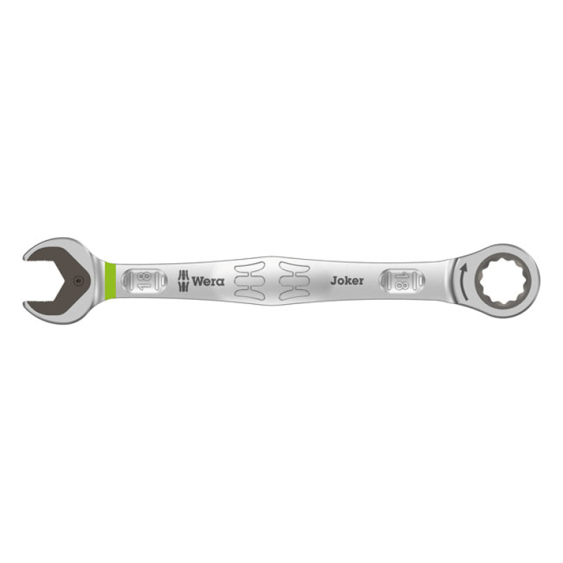 WERA RATCHETING WRENCH OPEN/ BOX END 18MM JOKER - METRIC WITH AN OPEN 581710