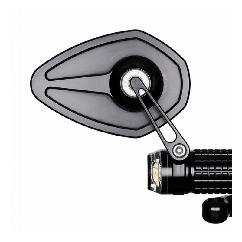 MOTOGADGET MO.VIEW PACE GLASSLESS MIRROR BLACK ECE APPROVED; HANDLEBAR 583916