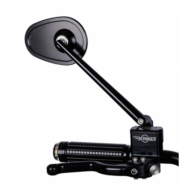 MOTOGADGET MO.VIEW CLUB XL GLASSLESS MIRROR BLACK ECE APPROVED; HANDLE 583918