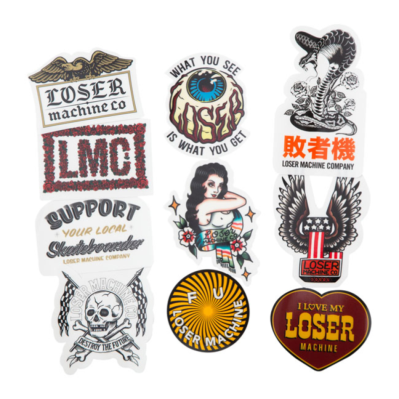 LOSER MACHINE STICKER PACK VI 585981