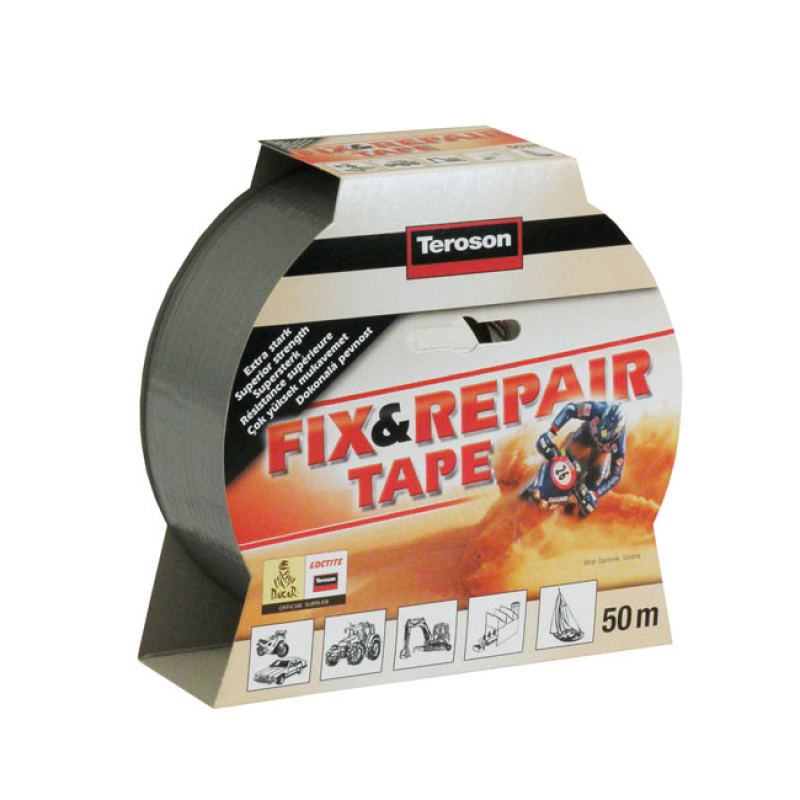 LOCTITE 5080 TEROSON FIX & REPAIR TAPE 50M LONG X 50MM WIDE. MULTI PUR 586066