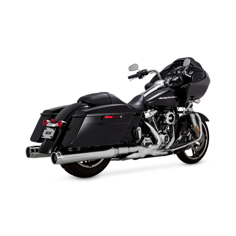 VANCE & HINES, TORQUER 450 SLIP-ON MUFFLERS. CHROME 586362