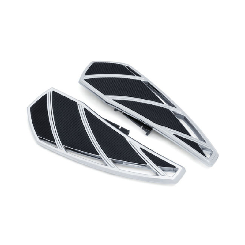 KURYAKYN, PHANTOM DRIVER FLOORBOARDS. CHROME SHARP LINES AND ANGULAR S 586442