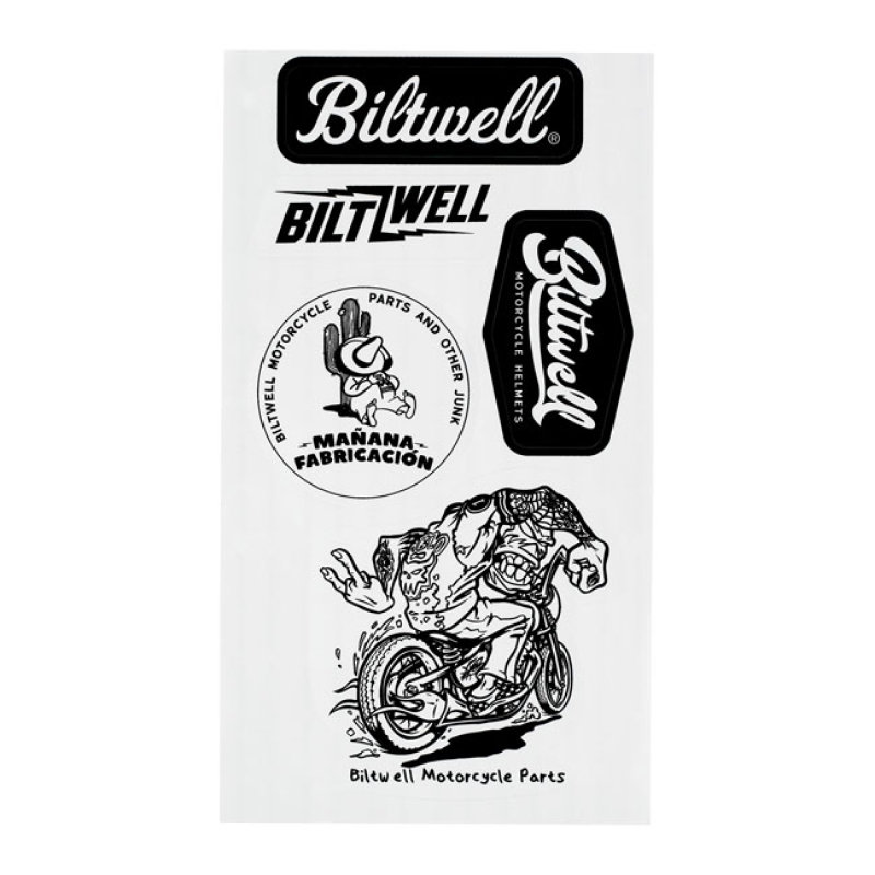 BILTWELL STICKER SHEET A 586851