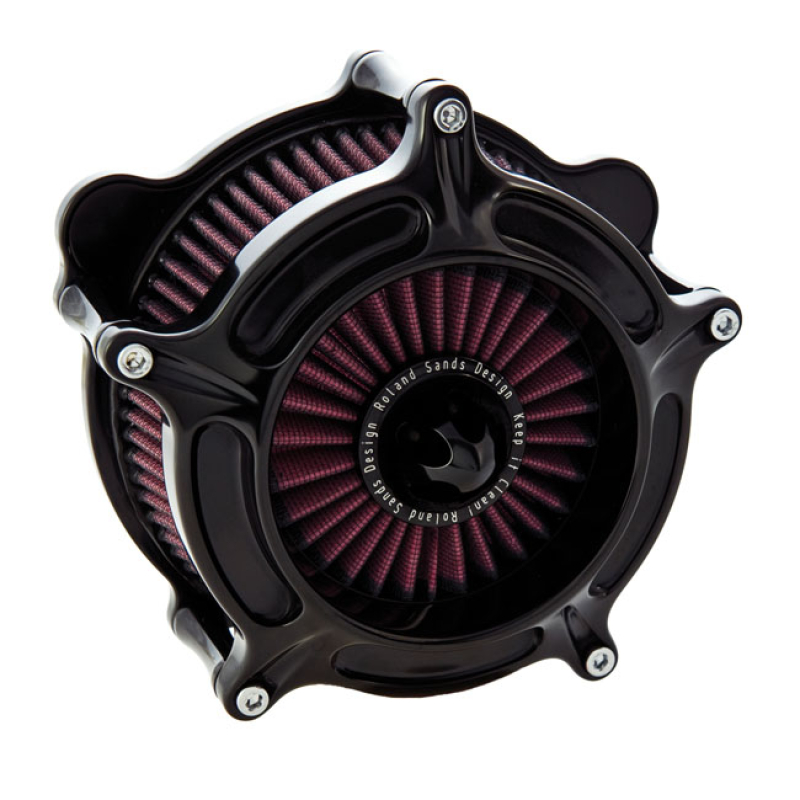 RSD, ''TURBINE'' AIR CLEANER KIT. BLACK 589180