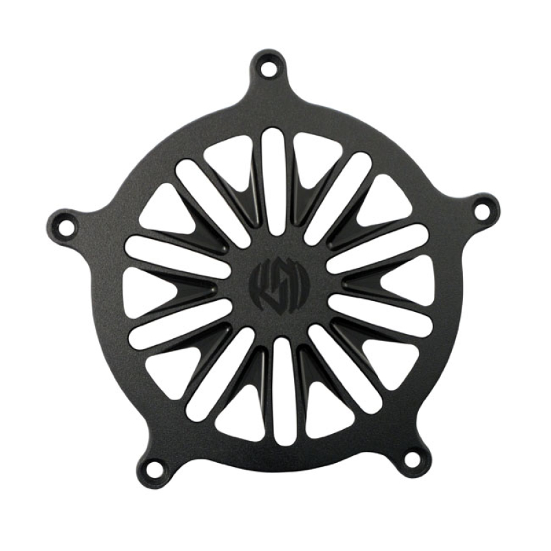 RSD, VENTURI AIR CLEANER FACE PLATE. 'BOSS', BLACKOUT 589263