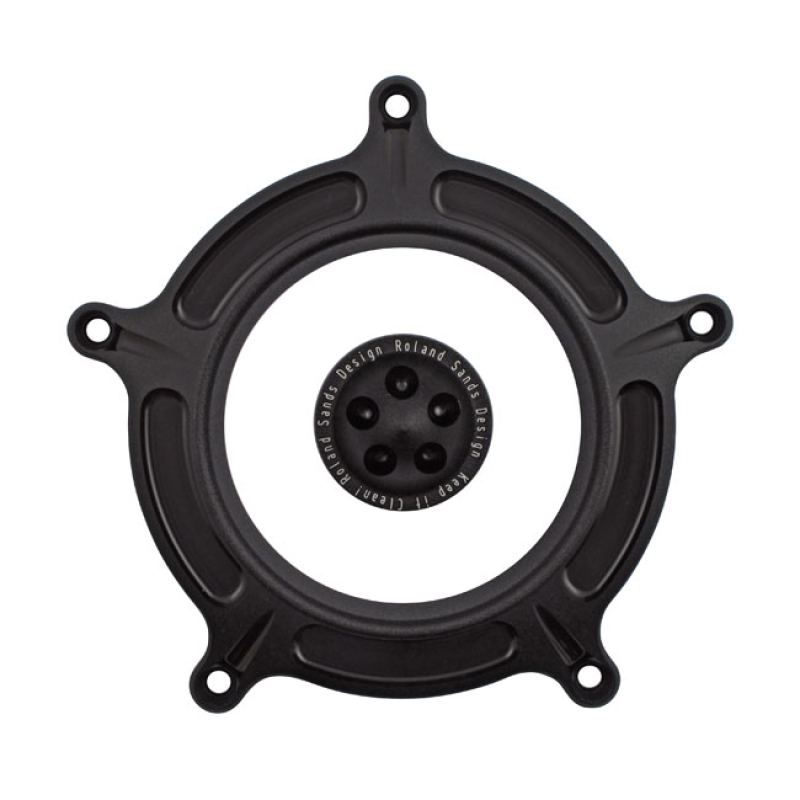 RSD, TURBINE AIR CLEANER FACE PLATE. 'TURBINE'. BLACKOUT 589270