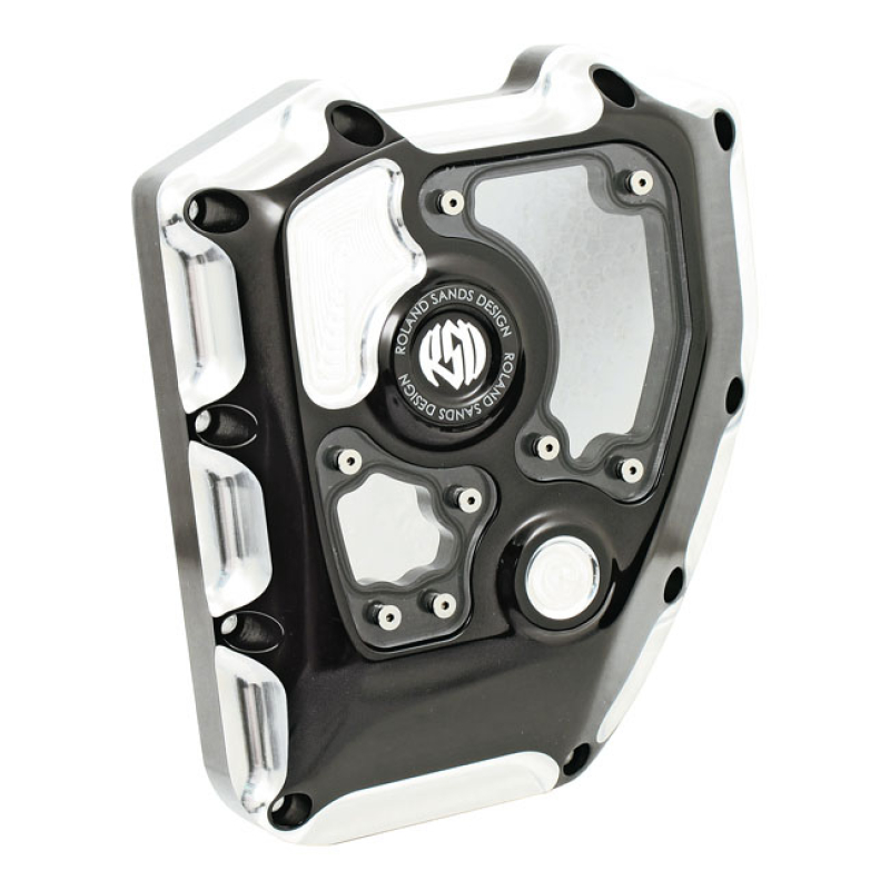 RSD, 'CLARITY' CAM COVER. BLACK CCBLACK ANODIZED WITH A CONTRAST CUT 589497