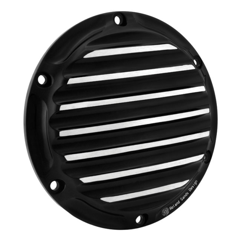 RSD, NOSTALGIA DERBY COVER. BLACK CC BLACK CONTRAST CUT ANODIZED FINIS 589540