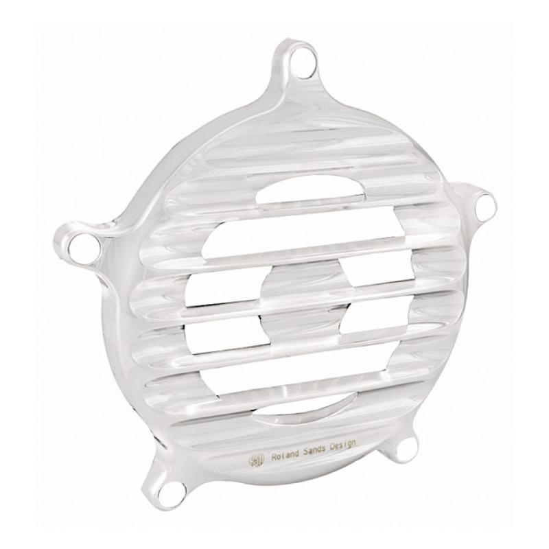 RSD, TURBINE AIR CLEANER FACE PLATE. 'NOSTALGIA'. CHROME 589544