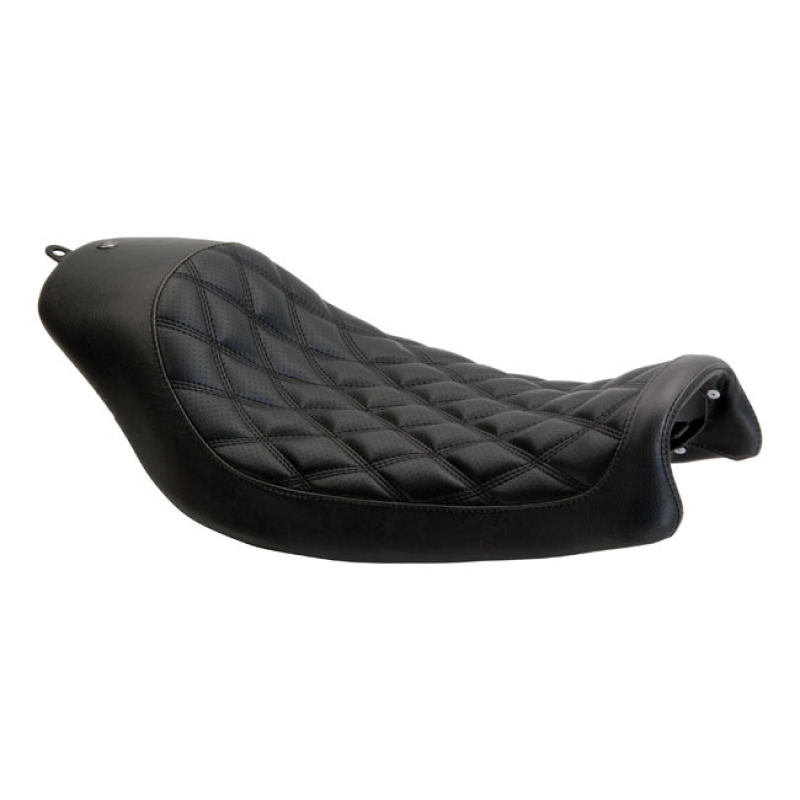 ROLAND SANDS DESIGN, BOSS SOLO SEAT. BLACK TRIPLE DIAMOND STITCHED DES 589637