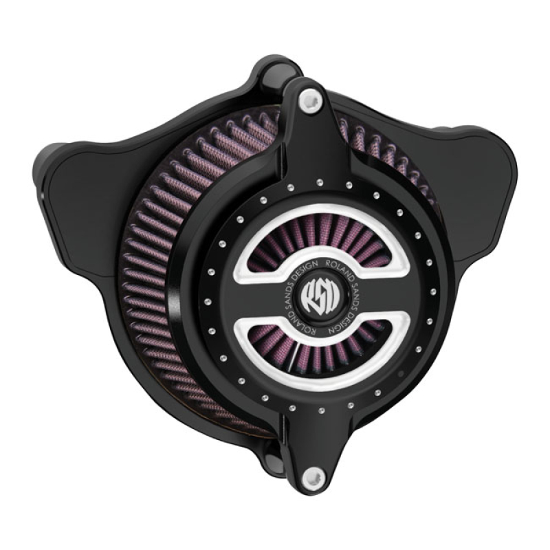 RSD, BLUNT ''RADIAL'' AIR CLEANER KIT. BLACK CC 589693