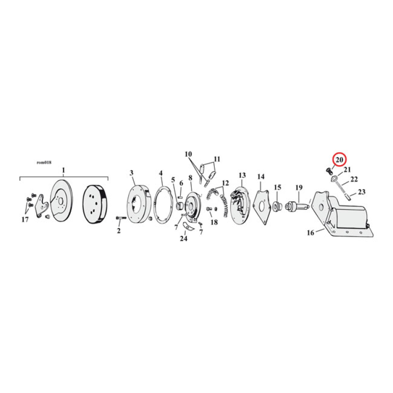 EASTERN CAM FOLLOWER RETAINER 590158