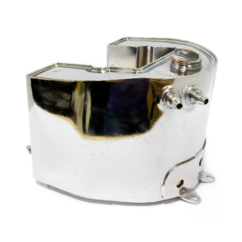 OIL TANK, HORSESHOE TOP FILL. CHROME 590167
