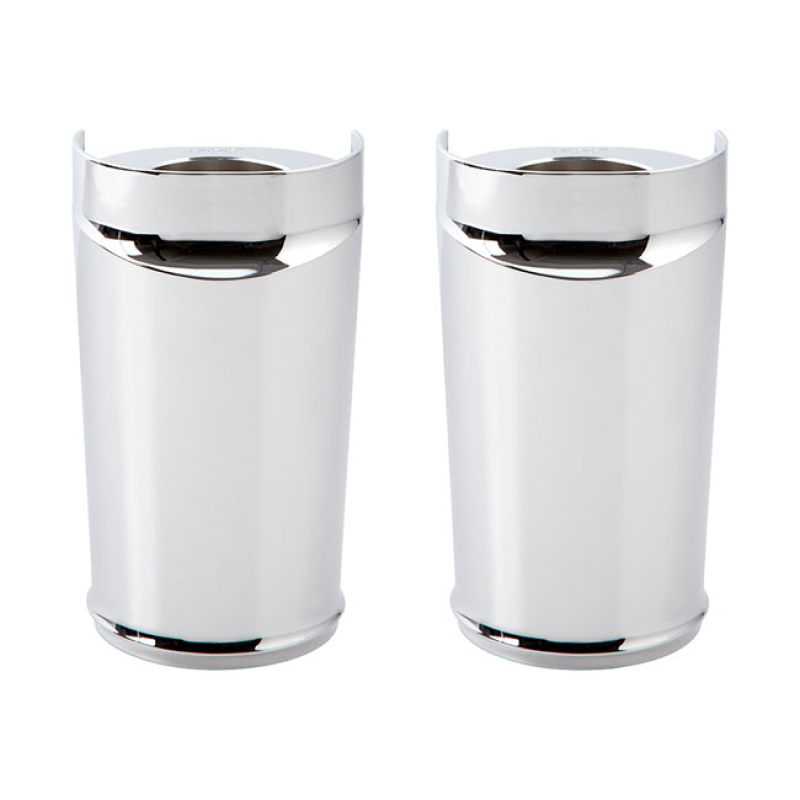 ARLEN NESS, FORK BOOTS SMOOTH. CHROME CNC MACHINED ALUMINUM LIGHTWEIGH 590368