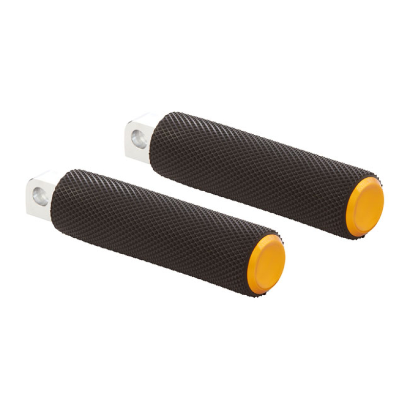 ARLEN NESS, KNURLED PASSENGER FOOTPEGS. GOLD A FUSION OF GREAT MATERIA 590424