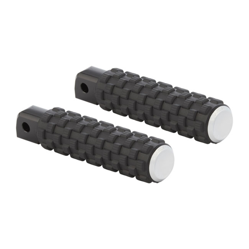 ARLEN NESS, AIR TRAX PASSENGER FOOT PEGS. CHROME CHROME END CAP. THESE 590428