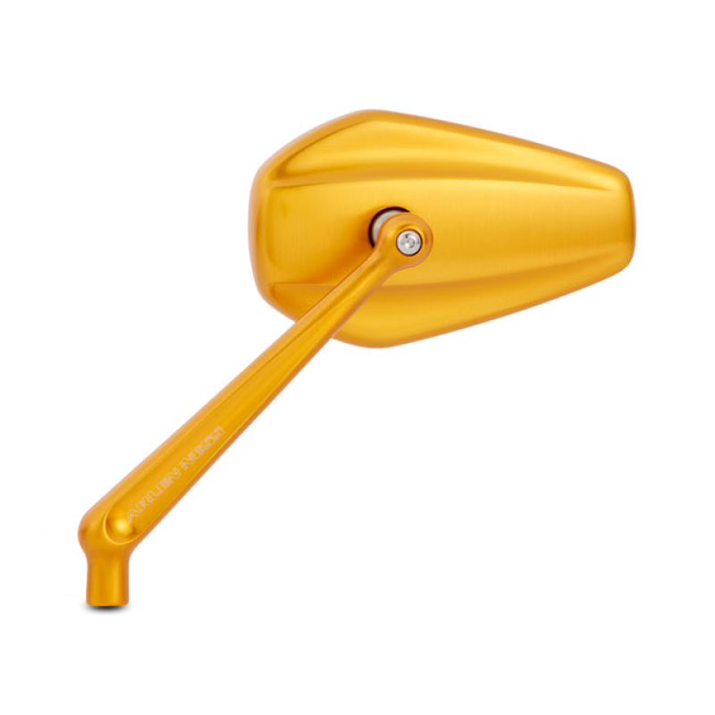 ARLEN NESS, MINI STOCKER BILLET MIRROR LEFT GOLD GOLD ANODIZED. BILLET 590433