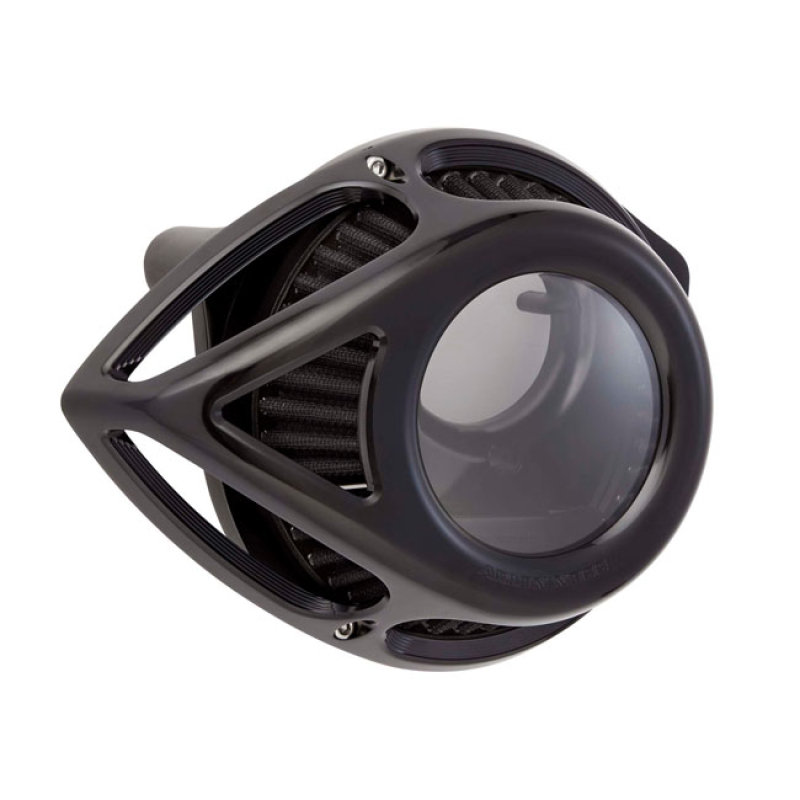 ARLEN NESS, CLEAR TEAR AIR CLEANER ASSEMBLY. BLACK BLACK ANODIZED. THE 590460