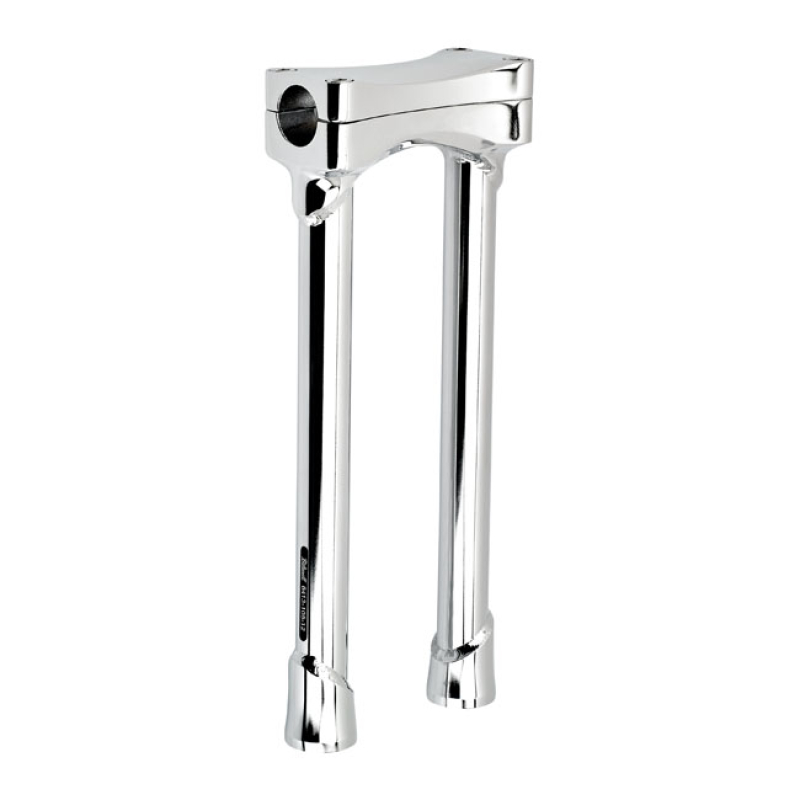 BILTWELL MURDOCK O/S STRAIGHT RISERS 12" CHROME CHROME PLATED. THIS CO 590791