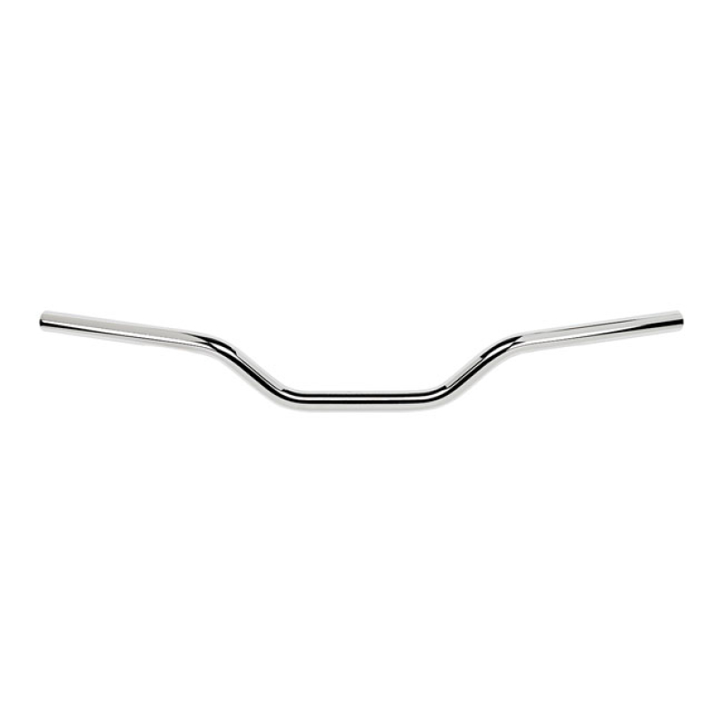 BILTWELL 1" HANDLEBAR TRACKER MID CHROME, TUV APPR. 591081