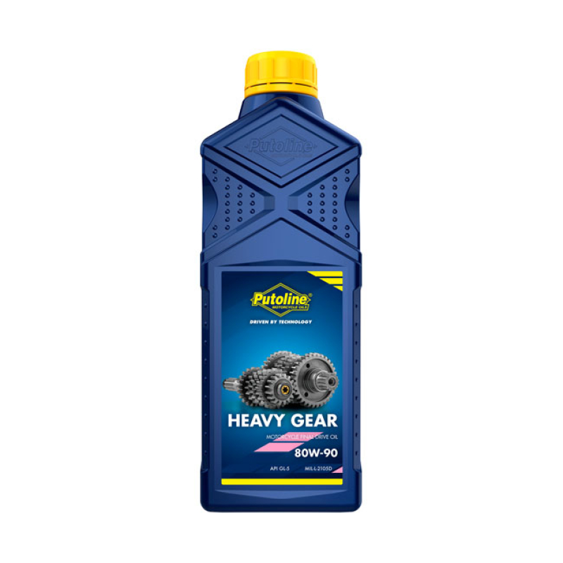 PUTOLINE, 80W90 HEAVY GEAR TRANSMISSION OIL. 1 LITER 1 LITER BOTTLE. 591226