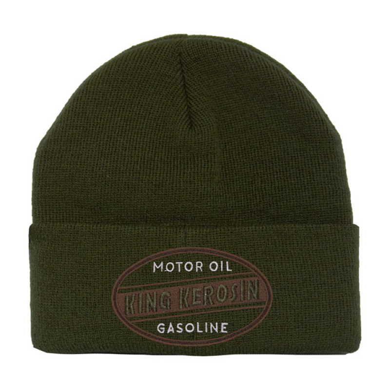 KING KEROSIN MOTOR OIL BEANIE OLIVE 592616