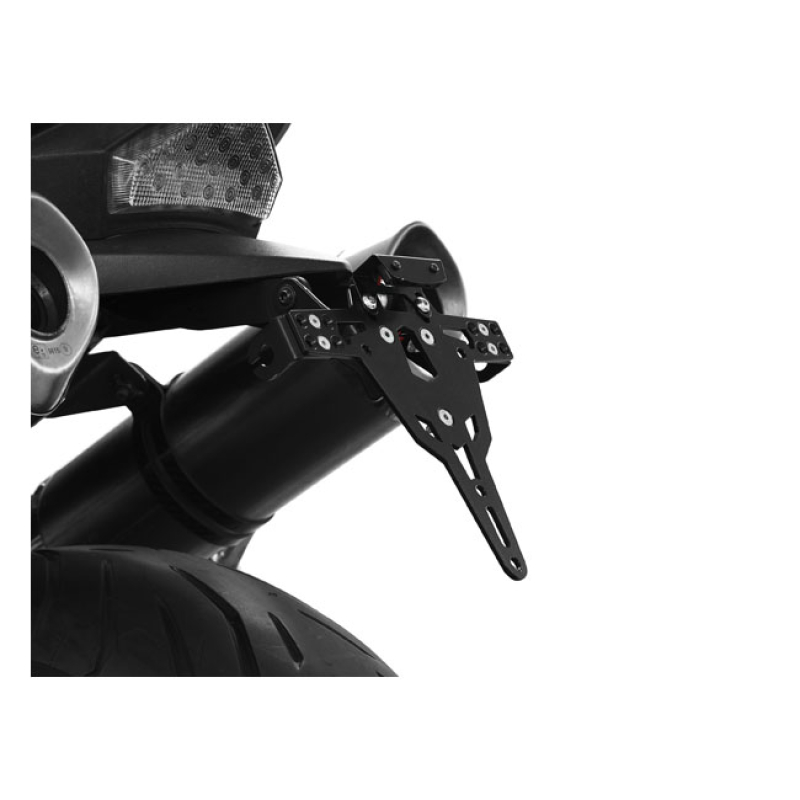 ZIEGER LICENSE PLATE BRACKET PRO BLACK BLACK POWDER COATED LICENSE PLA 593229