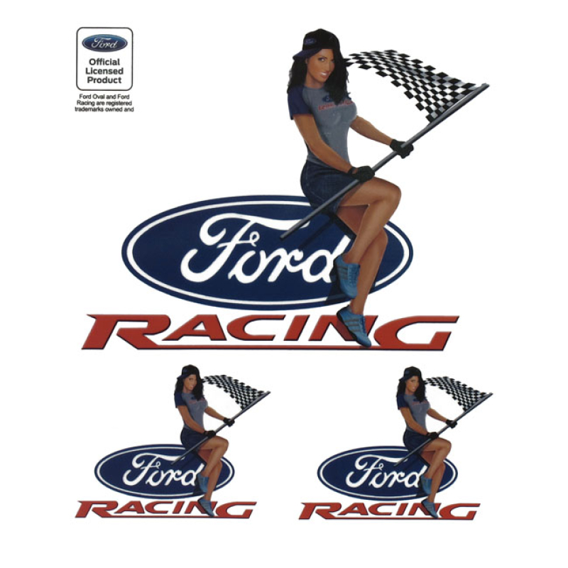 LT FORD RACING GIRL DECAL 594294