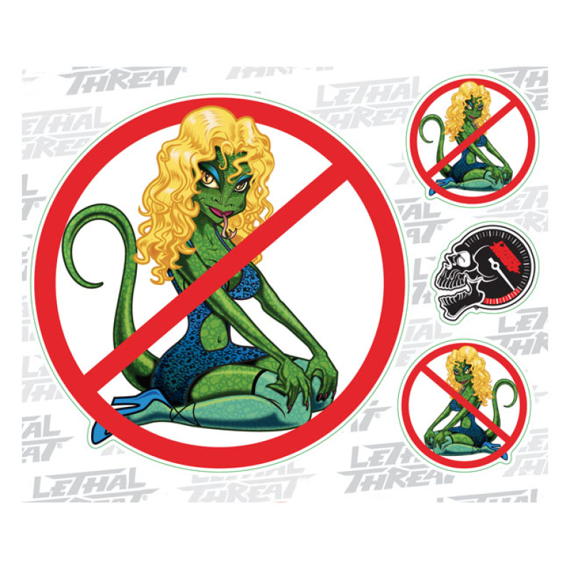 LT NO LOT LIZARDS DECAL 594501